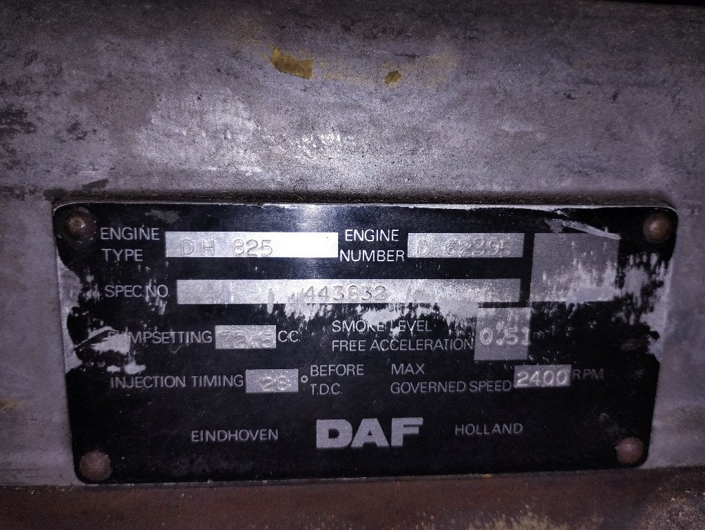 Dieselmotor DAF DH825, Ophalen, Nieuw, Overige merken