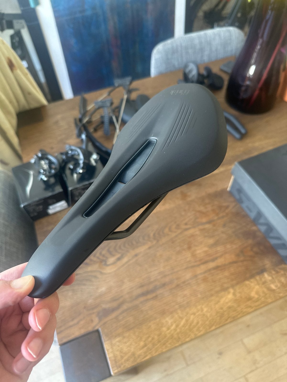 Fizik Vento zadel 140mm | Zo goed als nieuw, Ophalen, Zo goed als nieuw, Racefiets, Zadel