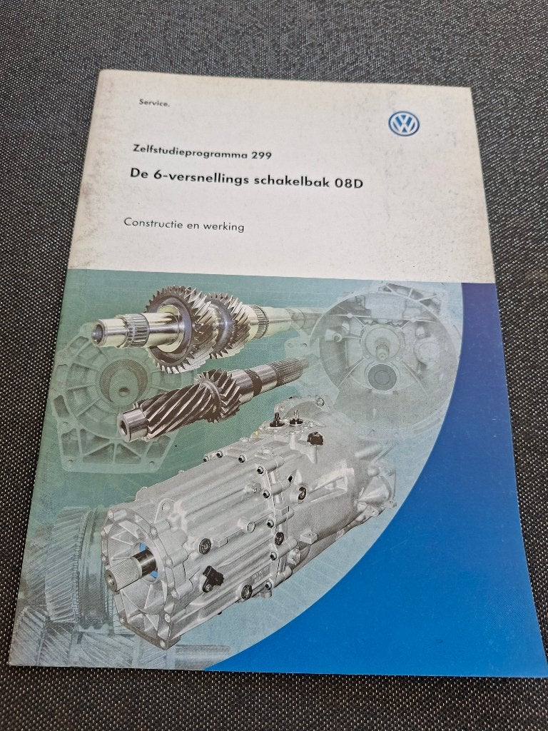 Service training volkswagen 6 versnellings schakelbak o8d, Ophalen of Verzenden