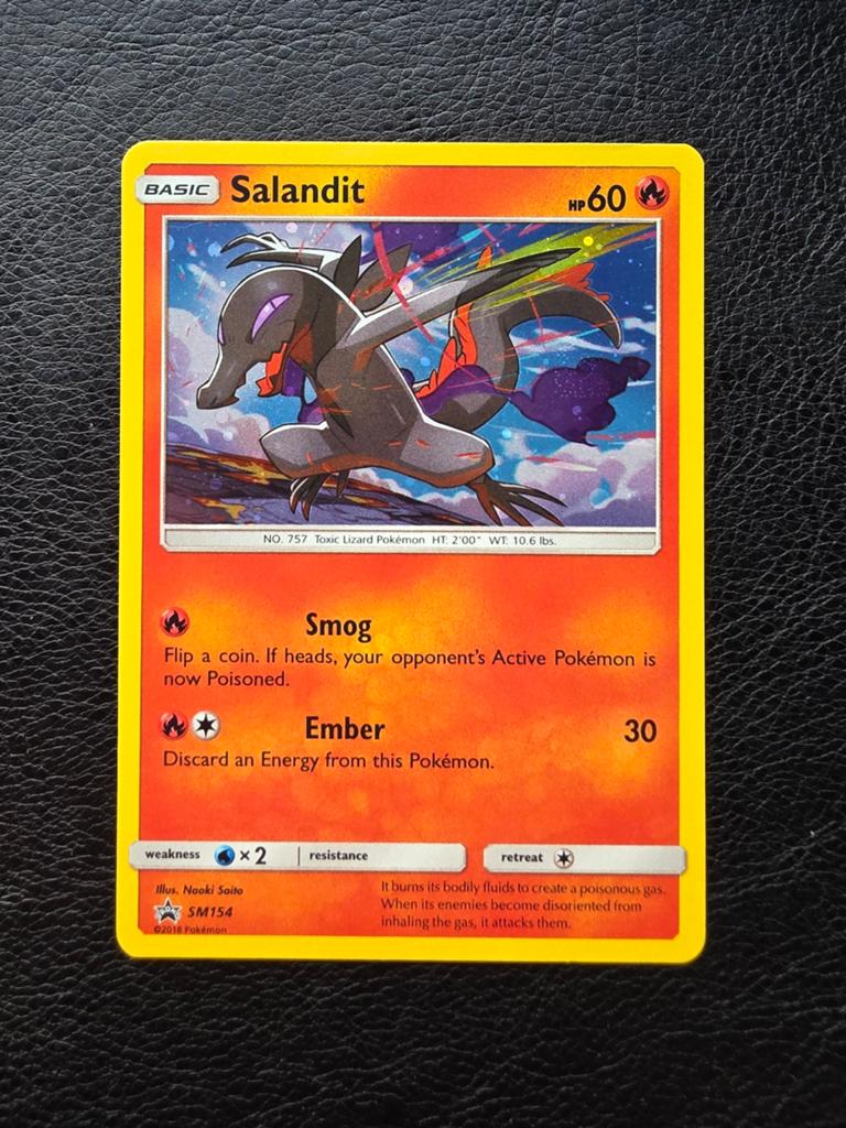 Salandit Sm154 sun moon promo, Ophalen of Verzenden, Nieuw, Losse kaart