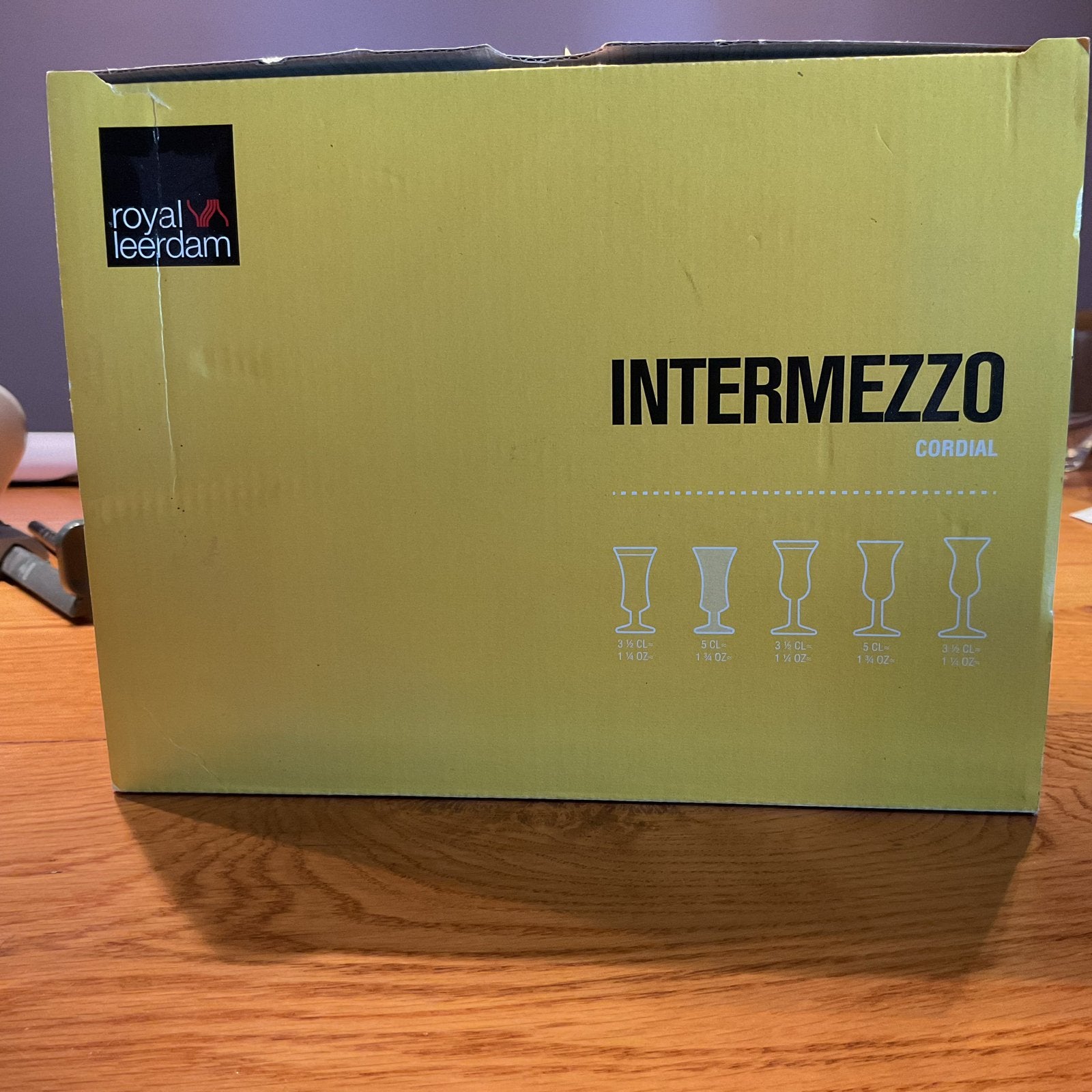 12 Nieuwe Royal Leerdam Borrelglazen 5 cl - Intermezzo, Huis en Inrichting, Glas of Glazen, Overige merken, Nieuw, Ophalen of Verzenden