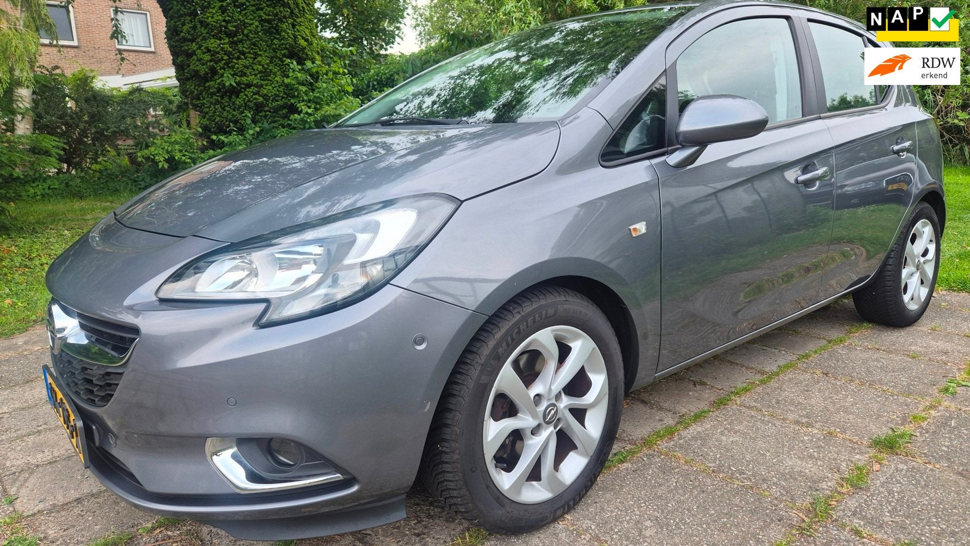 Opel Corsa 1.0 Turbo Color Edition zeer fraai en luxueus, Voorwielaandrijving, Gebruikt, Euro 6, Automatische klimaatregeling