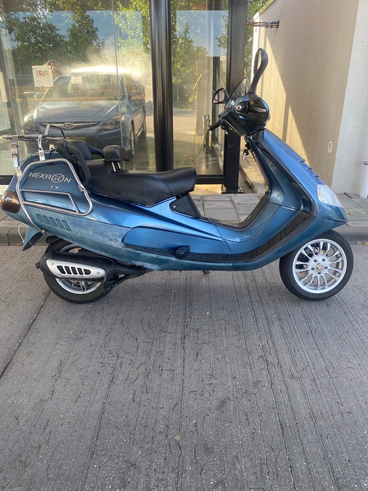 Piaggio Hexagon LX 125cc - Gereviseerd, Fietsen en Brommers, Scooters | Piaggio, Ophalen, Tweetakt, Gebruikt, Overige modellen