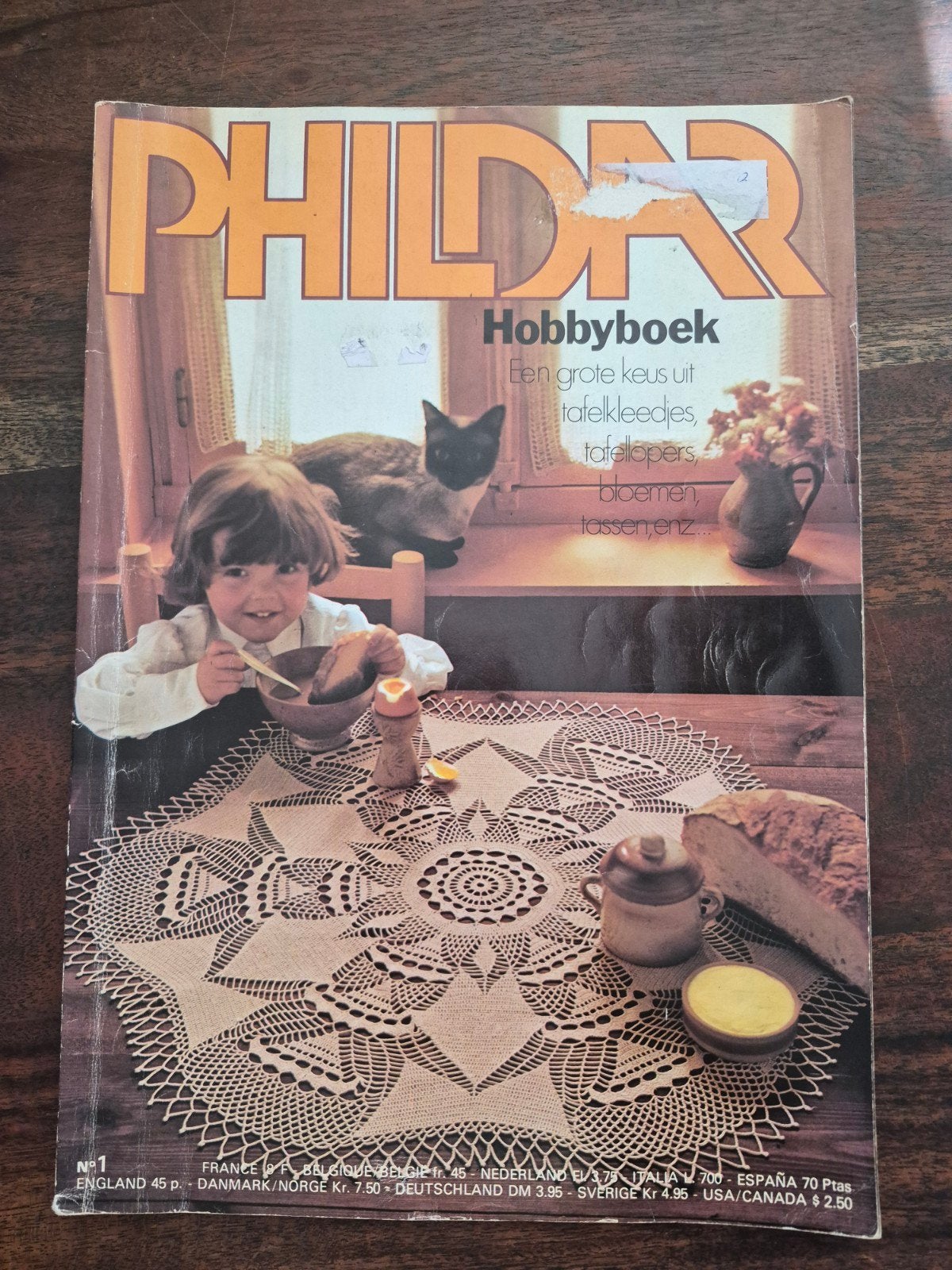 Phildar Hobbyboek,  haken, Ophalen of Verzenden, Zo goed als nieuw, Haken, Patroon of Boek
