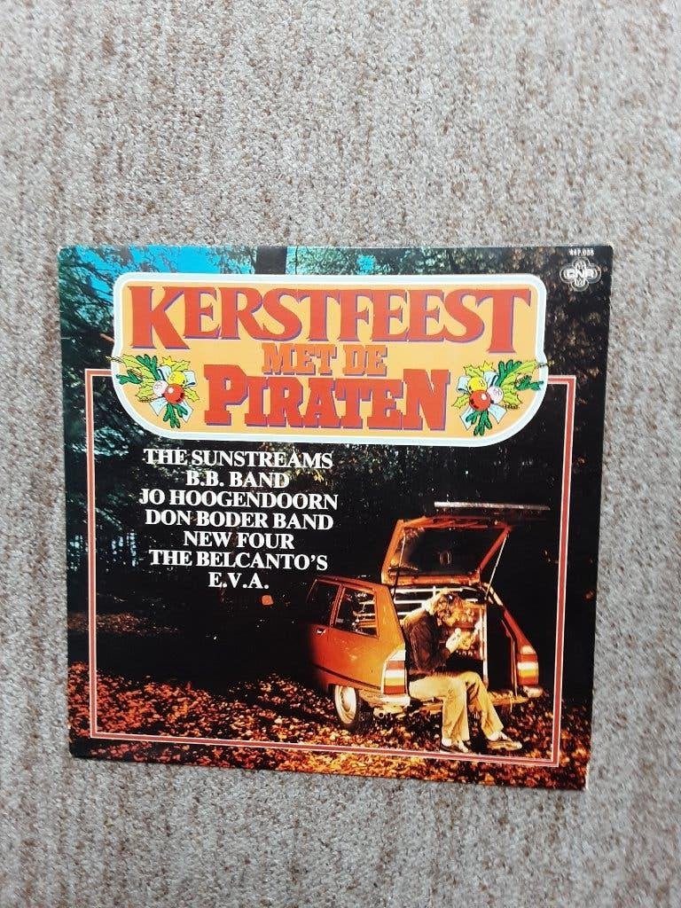 vinyl lp Kerstfeest Met De Piraten, Gebruikt, Originele persing, 1980 - 1989, Ophalen of Verzenden