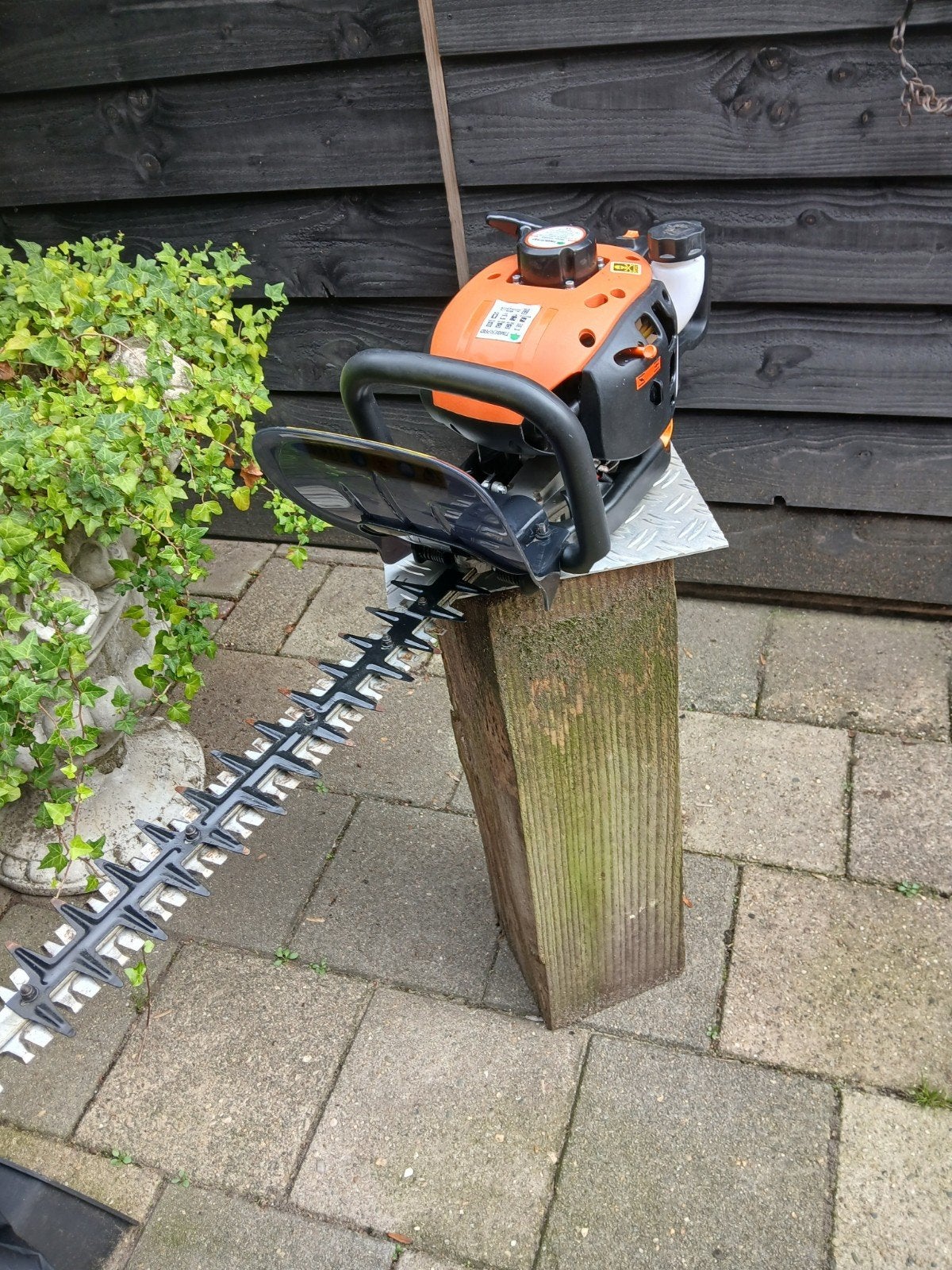 benzine heggeschaar, Tuin en Terras, Ophalen, Benzine