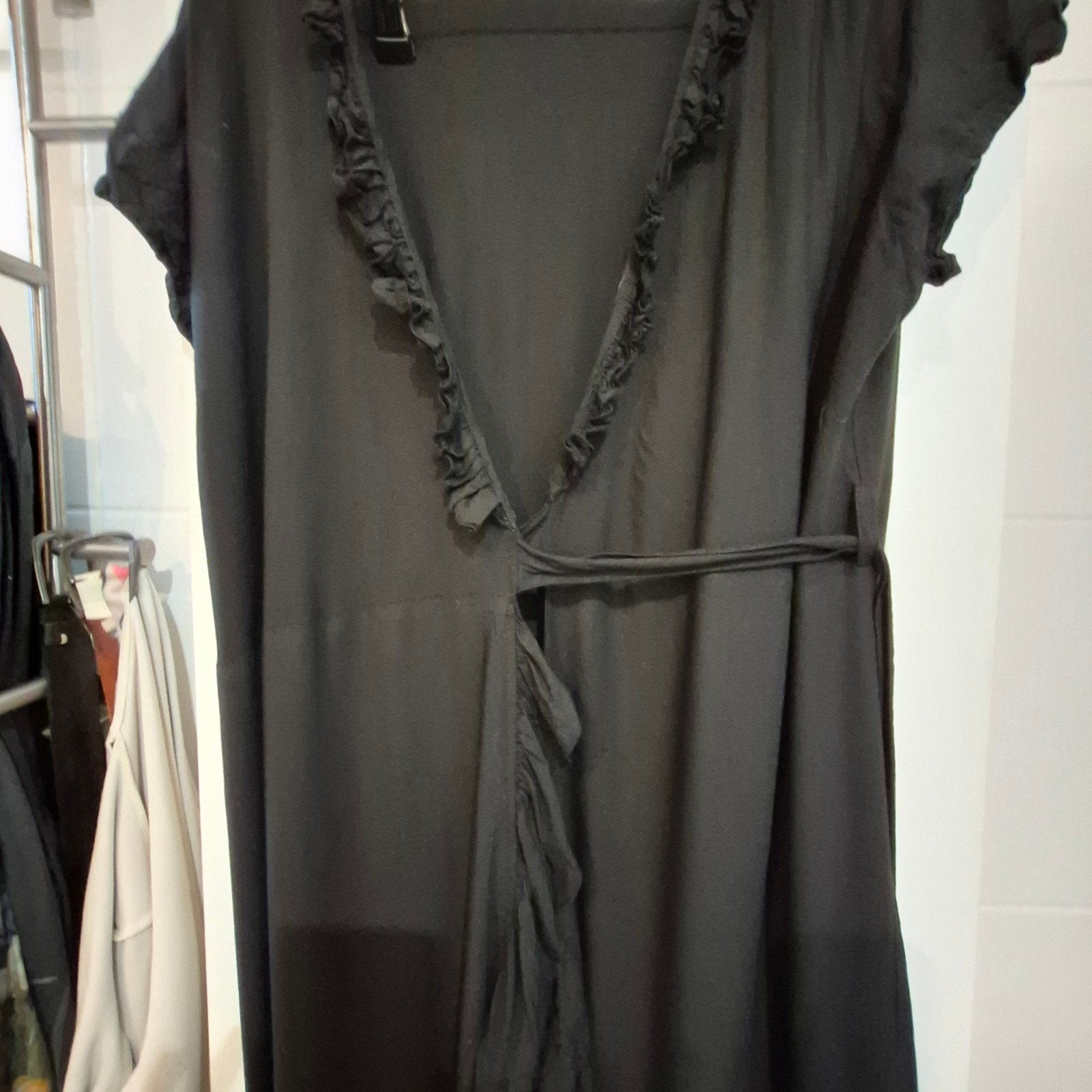 bindi wikkeljurk maat L Xl, Zwart, Maat 46/48 (XL) of groter, Ophalen of Verzenden, Zo goed als nieuw