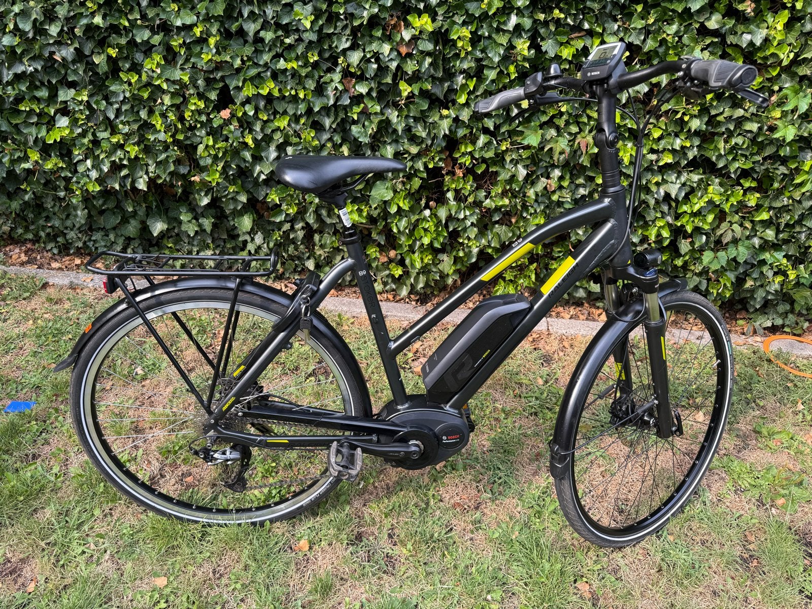 Raleigh E-bike 500w met Bosch Performance Line motor, Fietsen en Brommers, Elektrische fietsen, Gebruikt, 51 tot 55 cm, 50 km per accu of meer