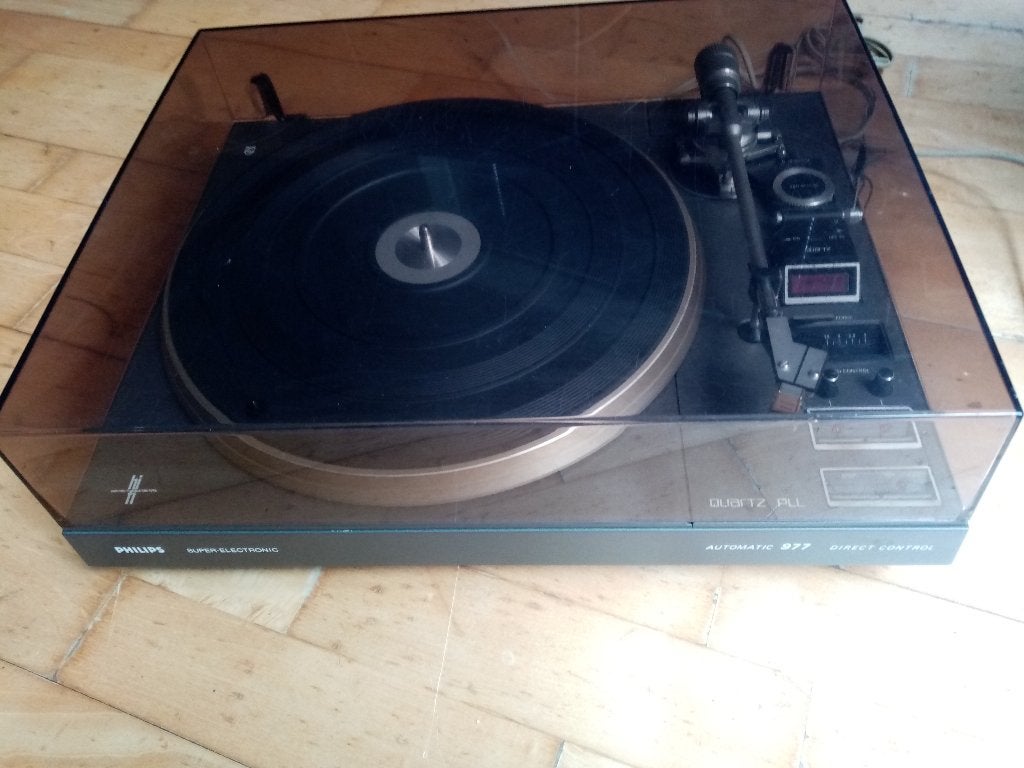 Philips direct control AF977, GP400-MK2,  7segments display, Audio, Tv en Foto, Platenspelers, Ophalen, Philips, Gebruikt, Automatisch