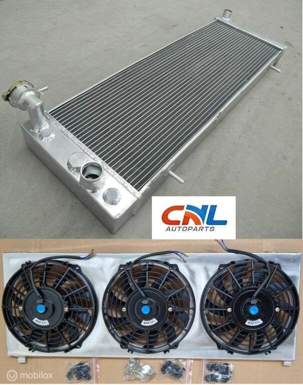 Radiateur +shroud+Fans Jeep Cherokee XJ / Wagoneer 91-01, Nieuw, Ophalen of Verzenden