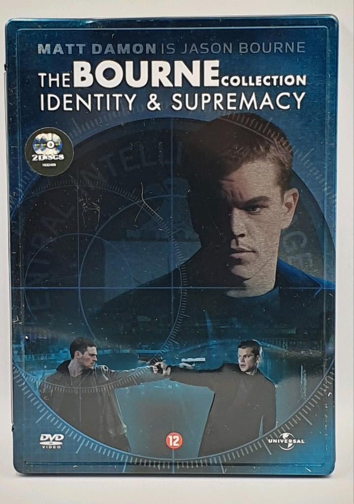 The Bourne Collection: Identity & Supremacy DVD (Matt Damon), Cd's en Dvd's, Dvd's | Thrillers en Misdaad, Gebruikt, Actiethriller