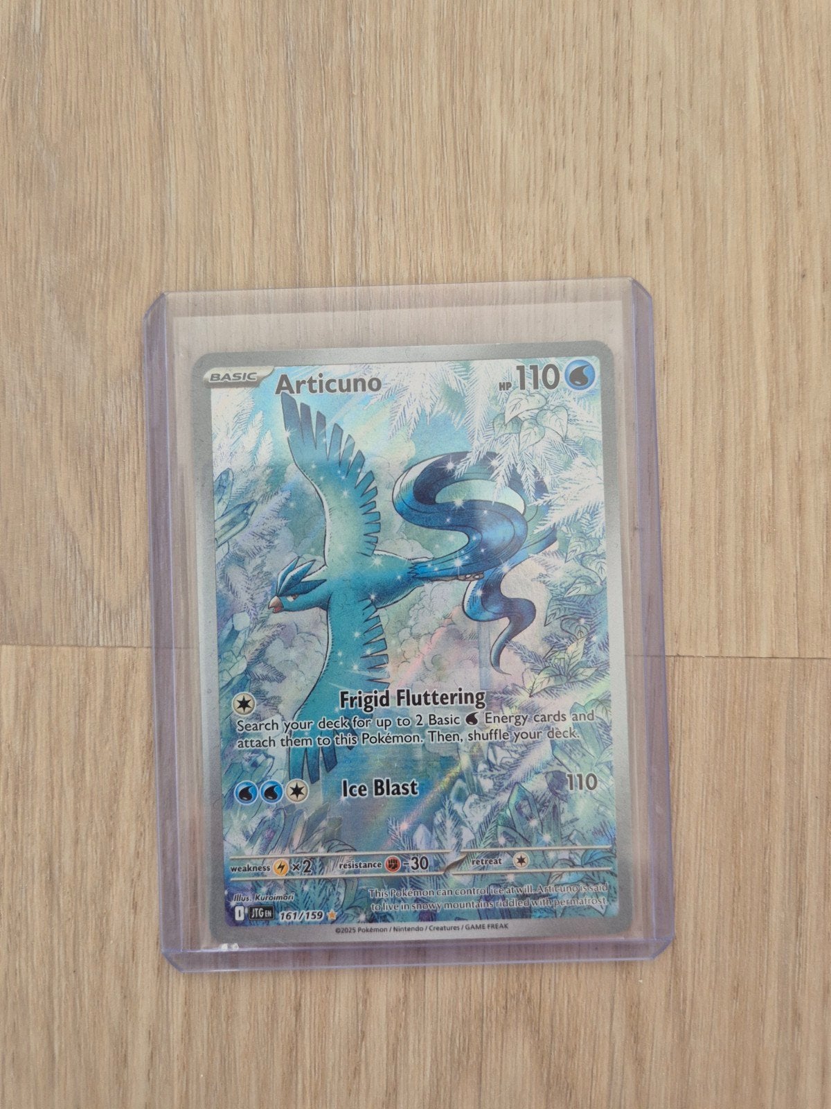 Articuno 161/159 Journey Together Pokémon kaart, Hobby en Vrije tijd, Verzamelkaartspellen | Pokémon, Ophalen of Verzenden, Zo goed als nieuw