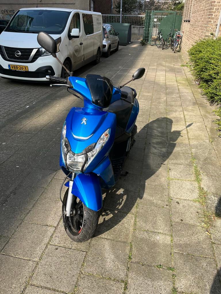 Scooter Peugeot Kisbee uit 2020 (geel kenteken), Ophalen, Gebruikt, Benzine, Overige modellen