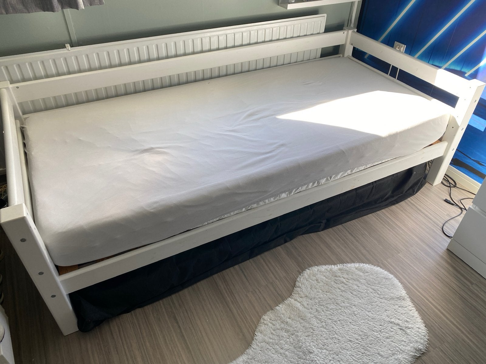 Hoppekids premium XXL bed matrasmaat 90x200 cm, Ophalen, Gebruikt, 90 cm, Eenpersoons
