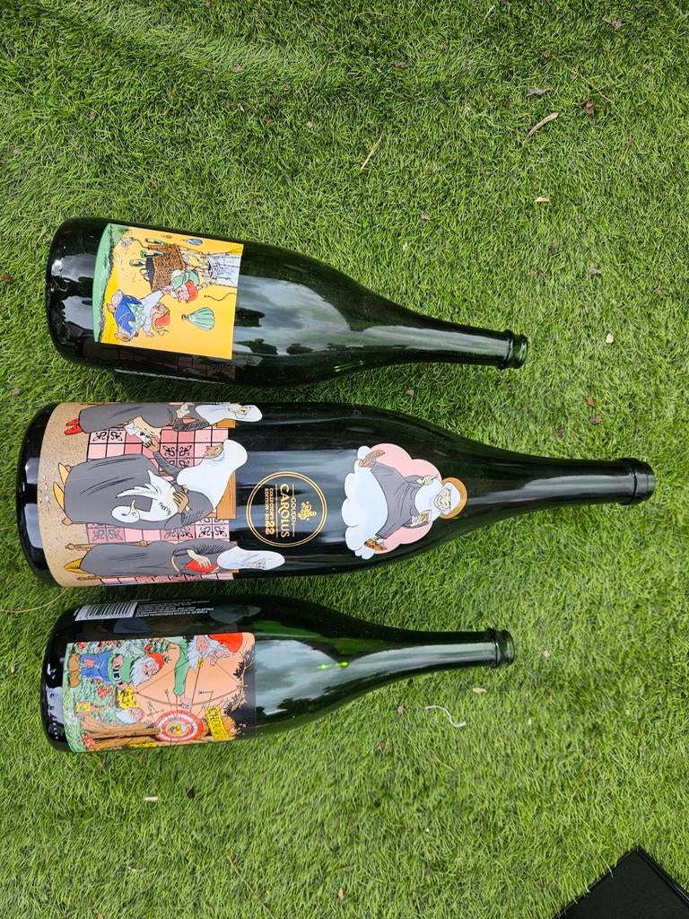 Gouden Carolus bierflessen collectors edition, Ophalen of Verzenden, Flesje(s), Overige merken