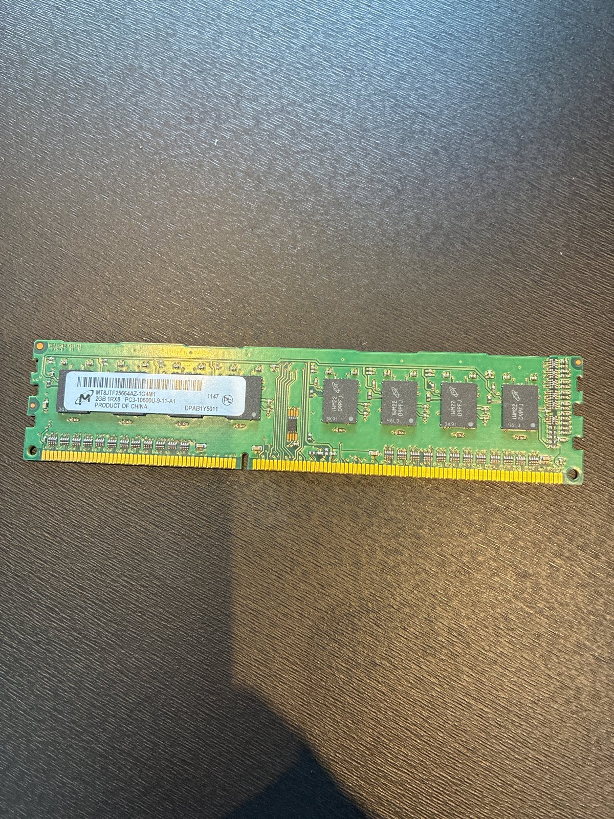 Micron 2GB DDR2 RAM Geheugenmodule PC2-6400U, Computers en Software, RAM geheugen, Gebruikt, Server, Ophalen of Verzenden, DDR2