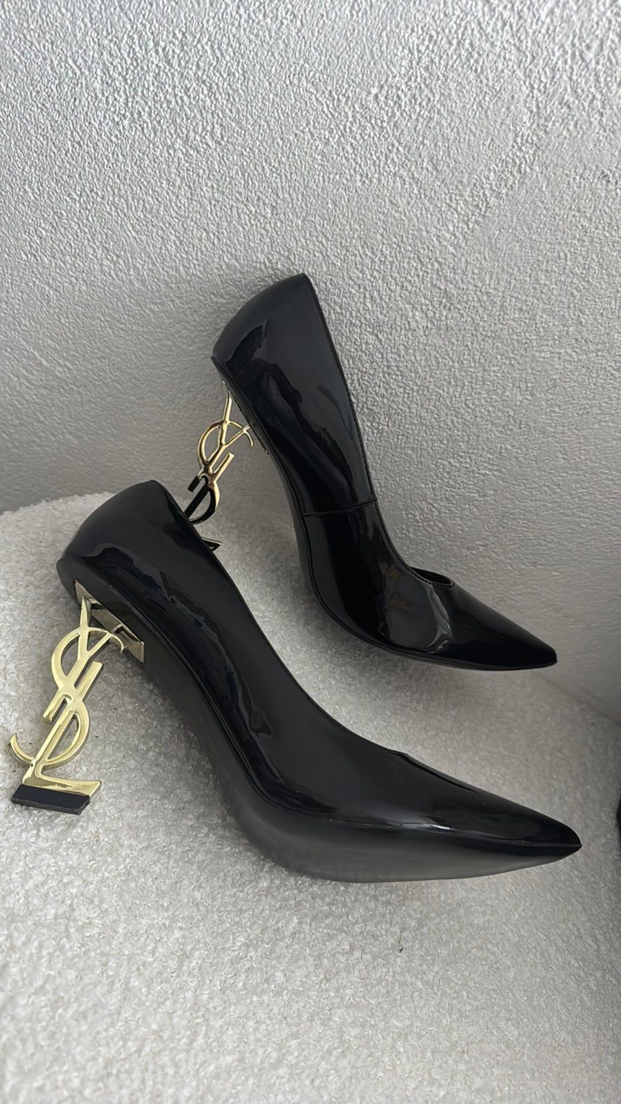 Yves saint laurent hakken, Kleding | Dames, Schoenen, Ophalen of Verzenden, Zo goed als nieuw, Zwart