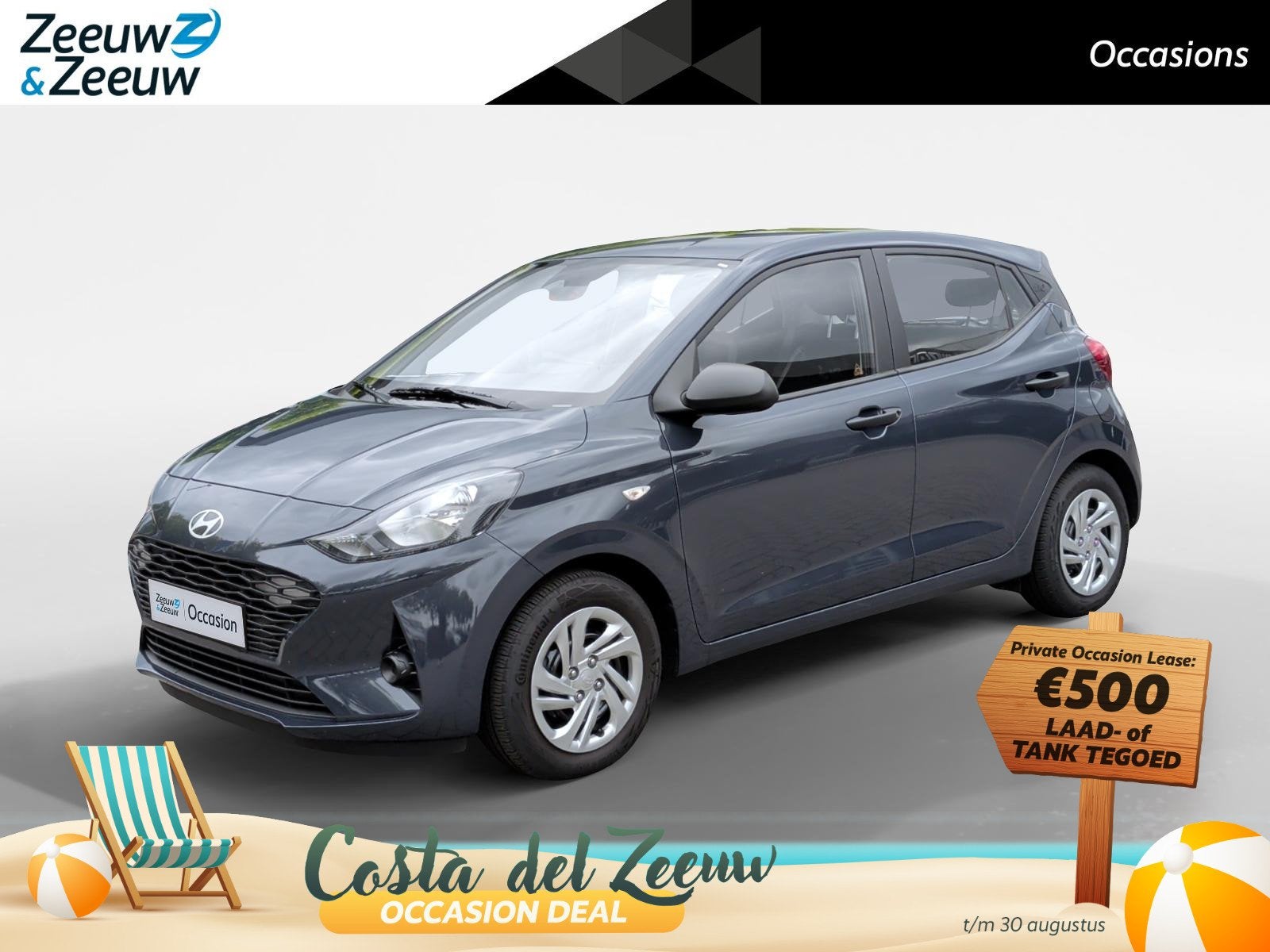 Hyundai i10 1.0 Comfort | Navi | Cruise | Airco |, Auto's, 12 maanden, Stof, Euro 6, 899 kg