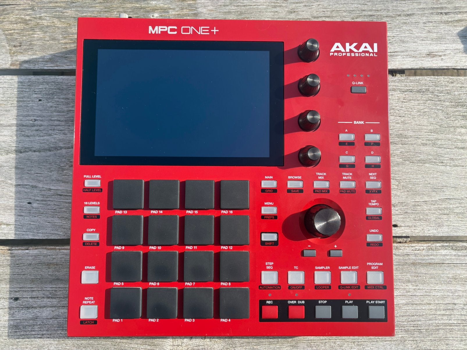 Akai MPC One+ met Decksaver – compleet, Muziek en Instrumenten, Ophalen of Verzenden, Gebruikt, Overige merken