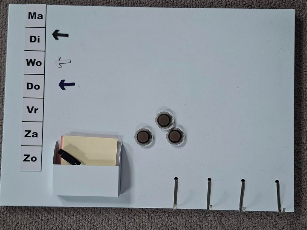 Magneetbord, Ophalen of Verzenden, Zo goed als nieuw
