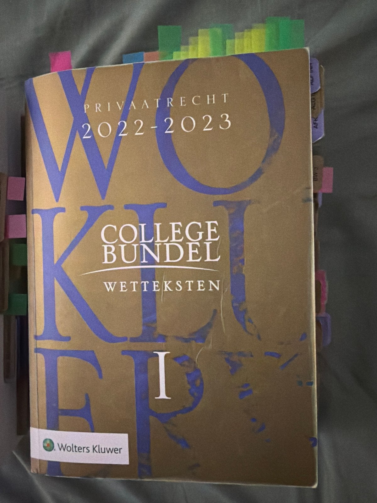Collegebundel Wolters Kluwer 2022-2023 (deel I & II), Boeken, Studieboeken en Cursussen, Ophalen of Verzenden, Gamma, Zo goed als nieuw