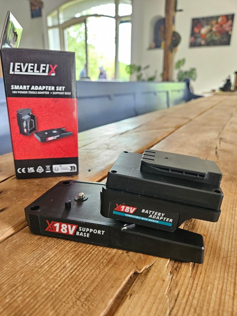 LevelFix Smart Adapter Set X18V Makita Compatibel, Ophalen of Verzenden, Nieuw