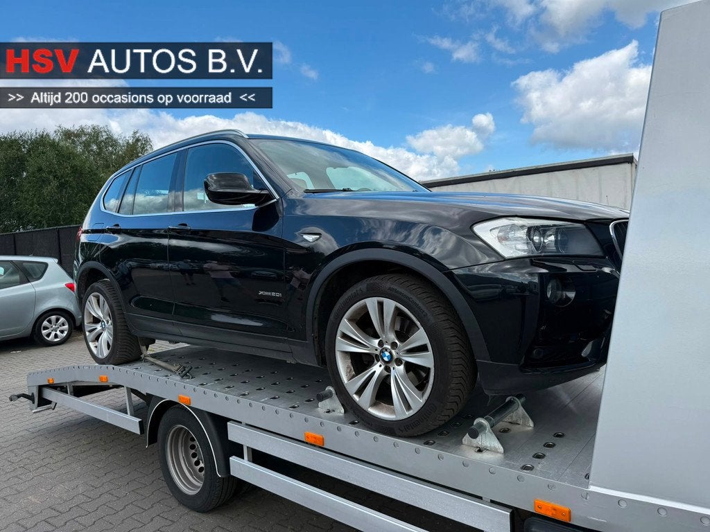 BMW X3 XDrive20i High Executive (start niet), Auto's, BMW, Euro 5, Gebruikt, 4 cilinders, Zwart