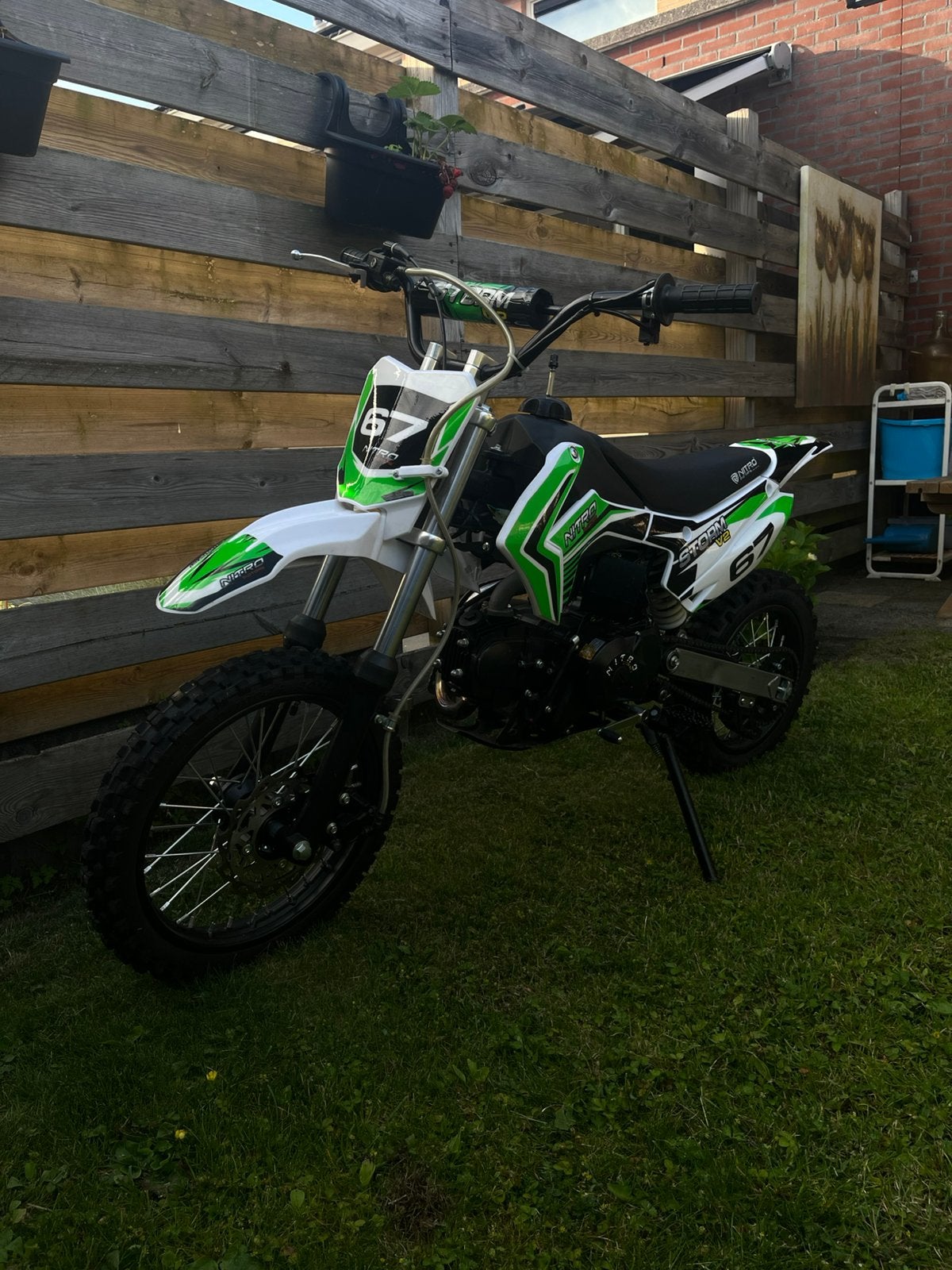 Crossmotor 125cc (ZO GOED ALS NIEUW), Ophalen, Zo goed als nieuw, Pitbike