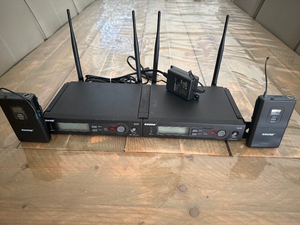 Shure SLX4 + beltpack, Ophalen of Verzenden, Gebruikt, Overige typen