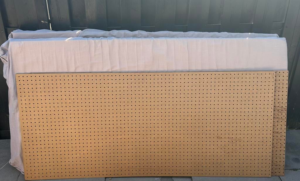 Lattenbodem en matrassen caravan, Huis en Inrichting, Ophalen, Gebruikt, Tweepersoons, Matras