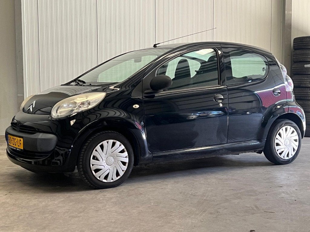 Citroën C1 1.0 5-DRS/ Zwart, Voorwielaandrijving, Stof, Zwart, 4 stoelen