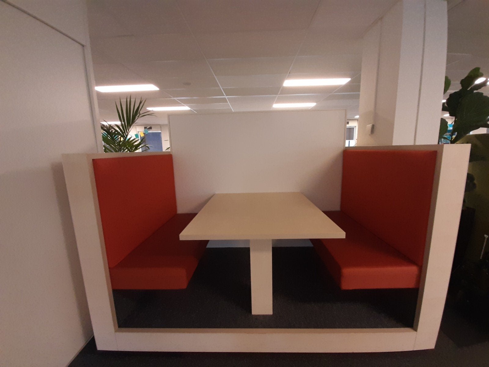 kantoor zitmeubel met hoge kasten, gratis, Ophalen of Verzenden, Gebruikt