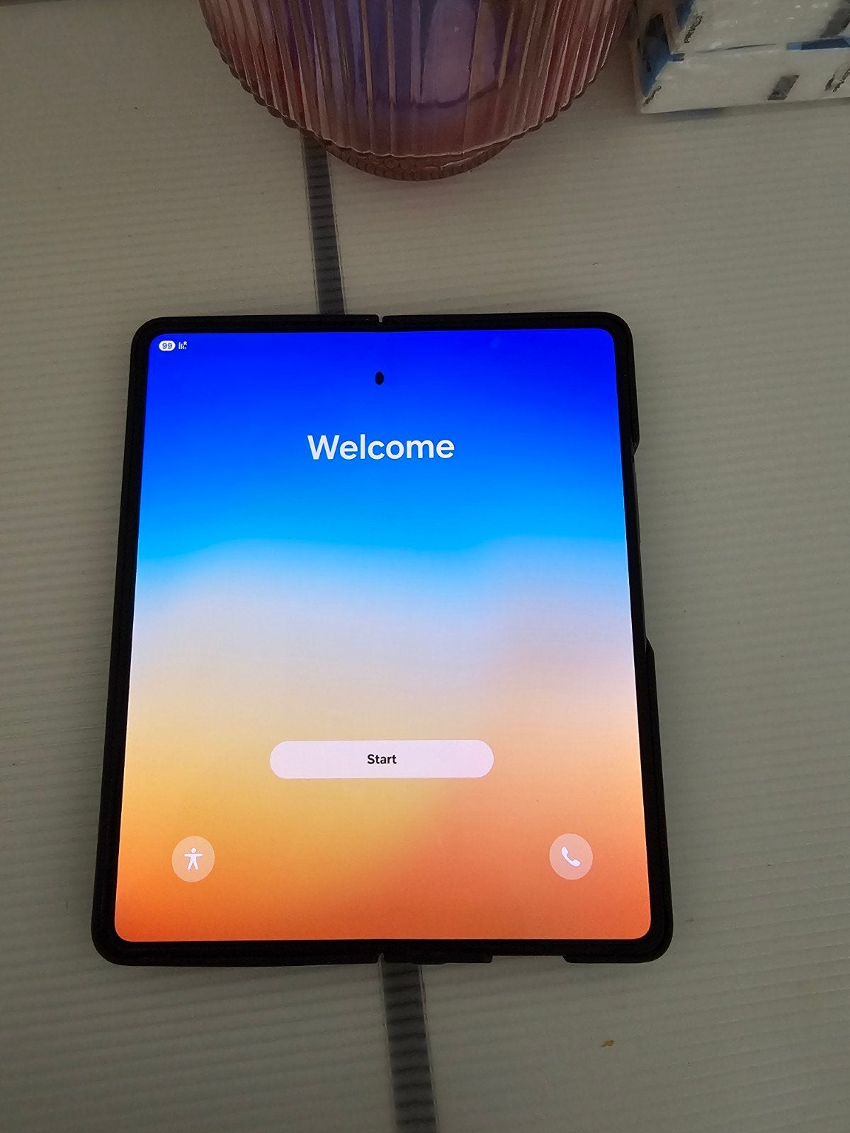 Samsung Galaxy Z Fold4 256GB - Krasvrij, incl. hoesje, Telecommunicatie, Mobiele telefoons | Samsung, Ophalen
