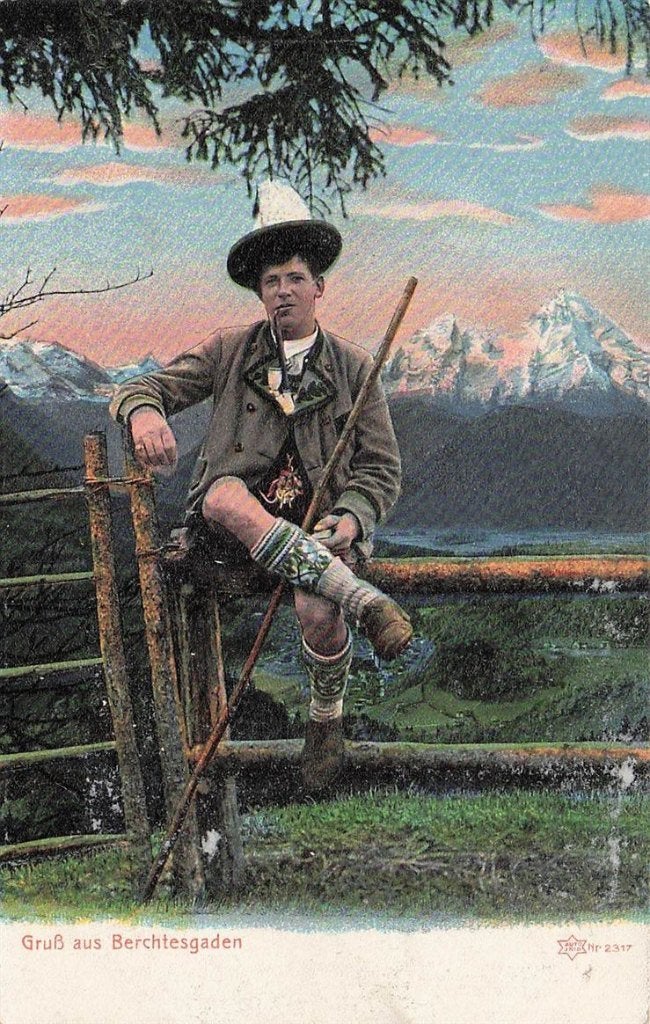 702-308-043 Gruss Aus Berchtesgaden, Verzenden, Voor 1920, Duitsland