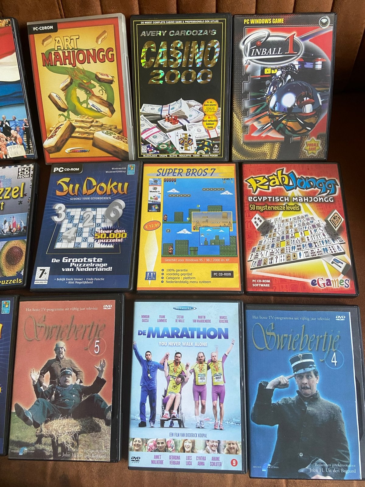 Grote collectie PC CD-ROM spellen en DVD's - Diverse genres, Spelcomputers en Games, Ophalen, Gebruikt, Overige genres, 1 speler