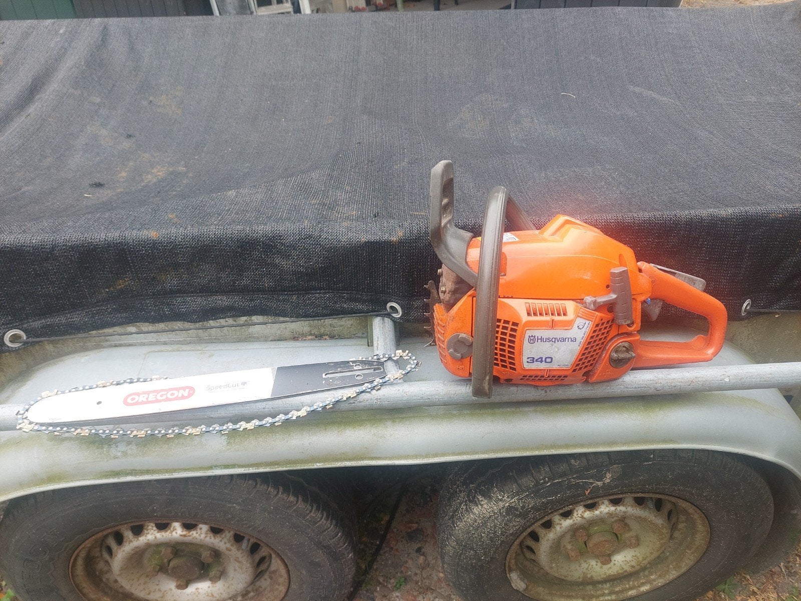 gebruikte Husqvarna 340, Ophalen, Gebruikt, Boomzaag, Husqvarna