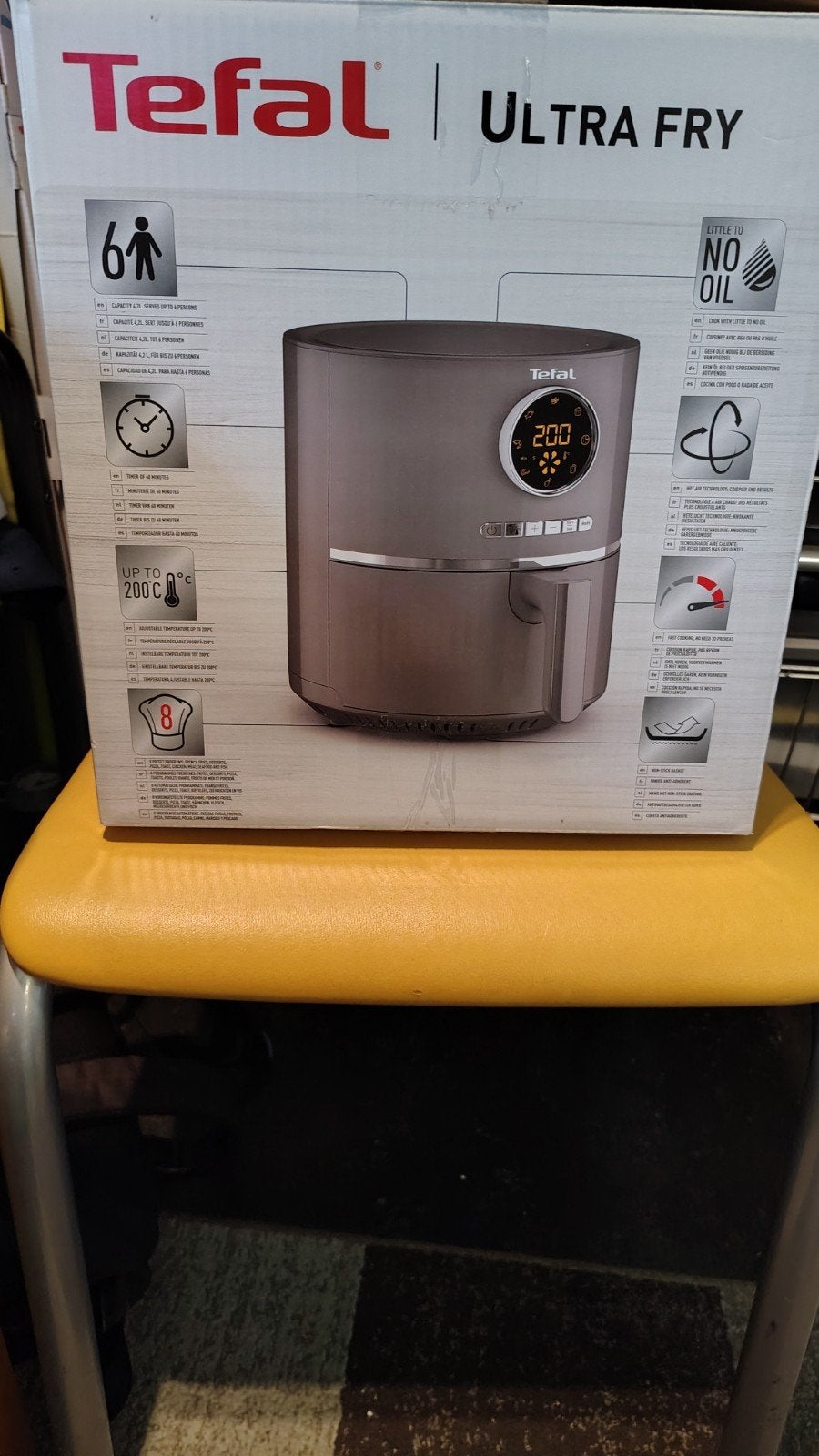 Tefal Ultra Fry Airfryer  zo goed als nieuw !!!!