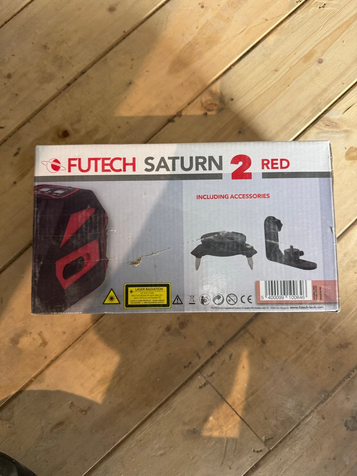 Nieuwe Futech Saturn 2 Red lijnlaser met accessoires, Doe-het-zelf en Verbouw, Ophalen of Verzenden, Nieuw