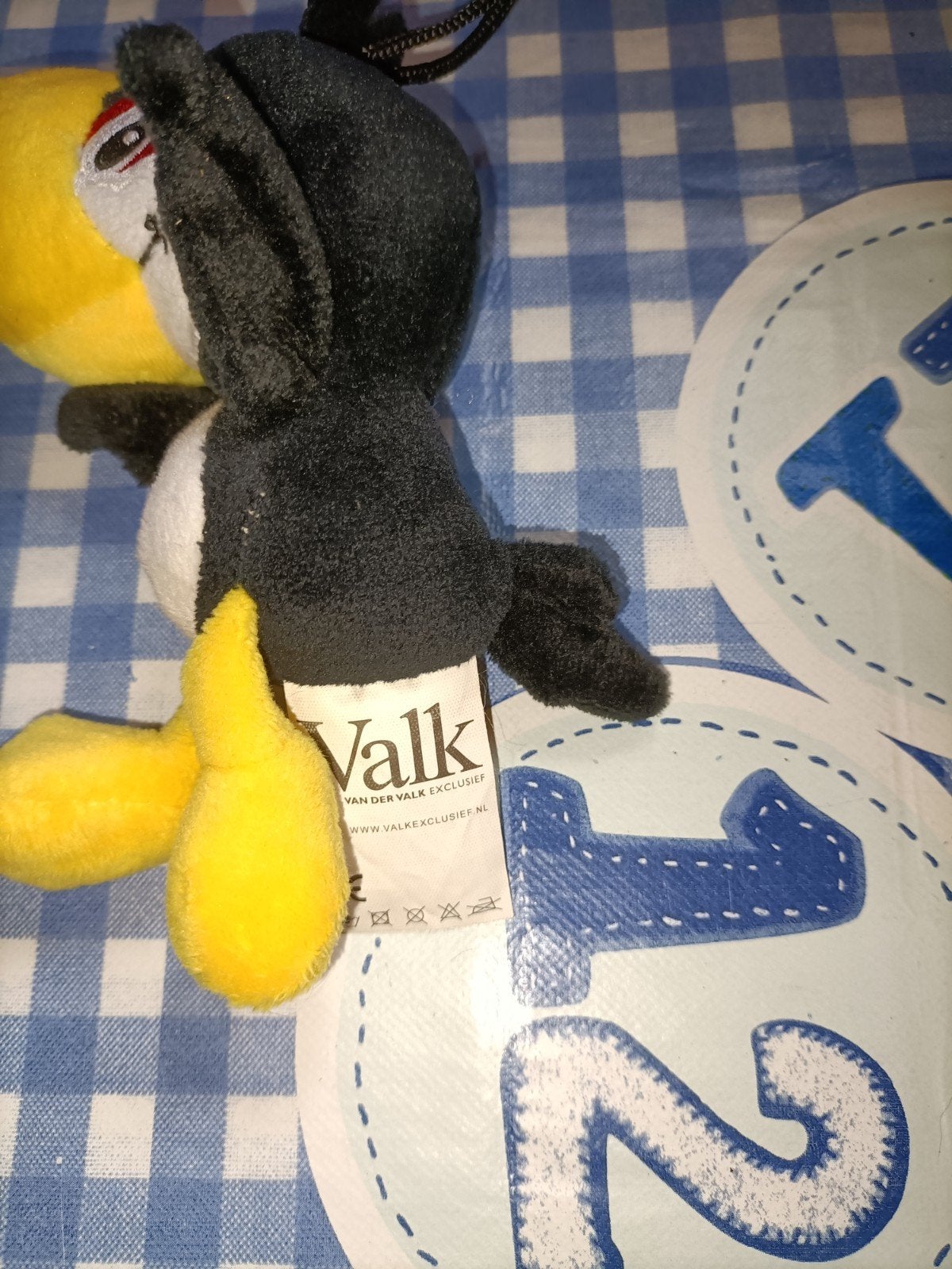 Toekan sleutelhanger knuffeltje Van der Valk hotels 12 cm, Ophalen of Verzenden, Zo goed als nieuw, Overige typen