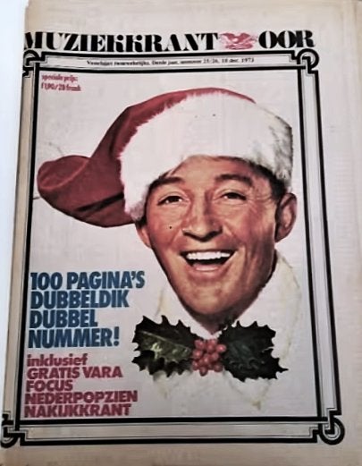 oor nr.25/26 (dubbelnummer)*1973- met nederpop zien krant, Boeken, Ophalen of Verzenden, Gelezen, Muziek, Film of Tv