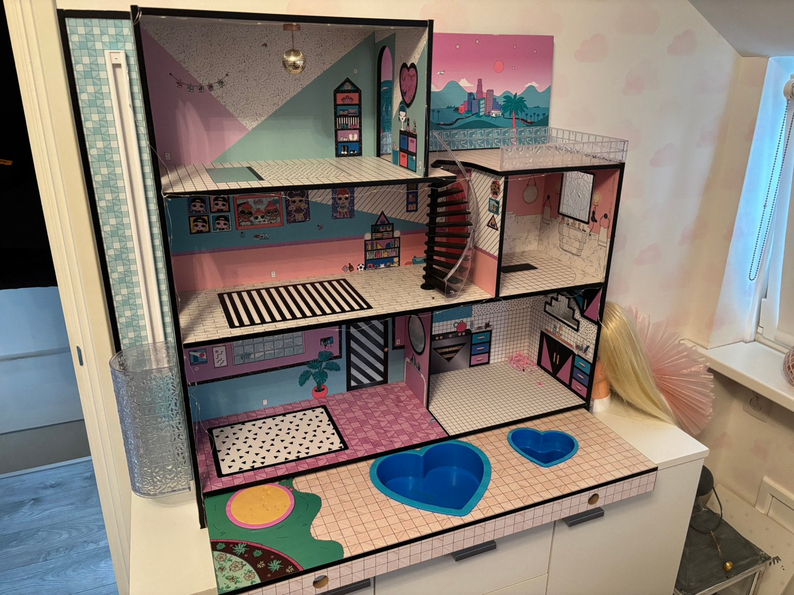 LOL Surprise huis groot, zonder investaris! Afhalen alleen, Ophalen, Poppenhuis