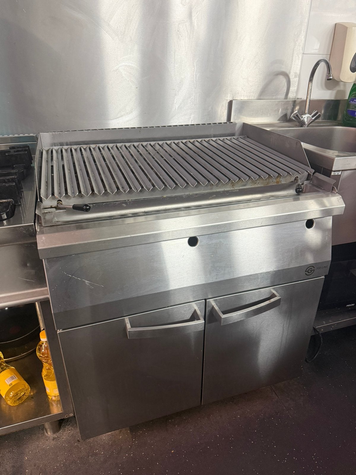 gas-lavasteengrill, Witgoed en Apparatuur, Grillplaten, Ophalen
