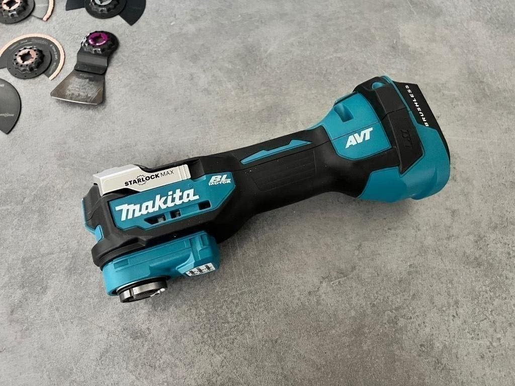 Makita DTM52ZJX2 18V accu LXT Multitool Starlock Max Set BL, Ophalen of Verzenden, Nieuw, Gereedschap of Toebehoren