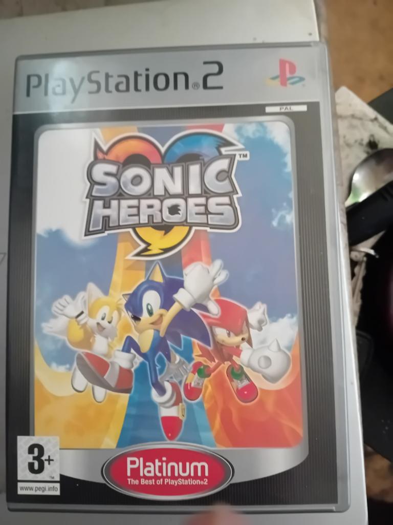 Sonic heroes ps2, Avontuur en Actie, Gebruikt, 1 speler, Ophalen of Verzenden