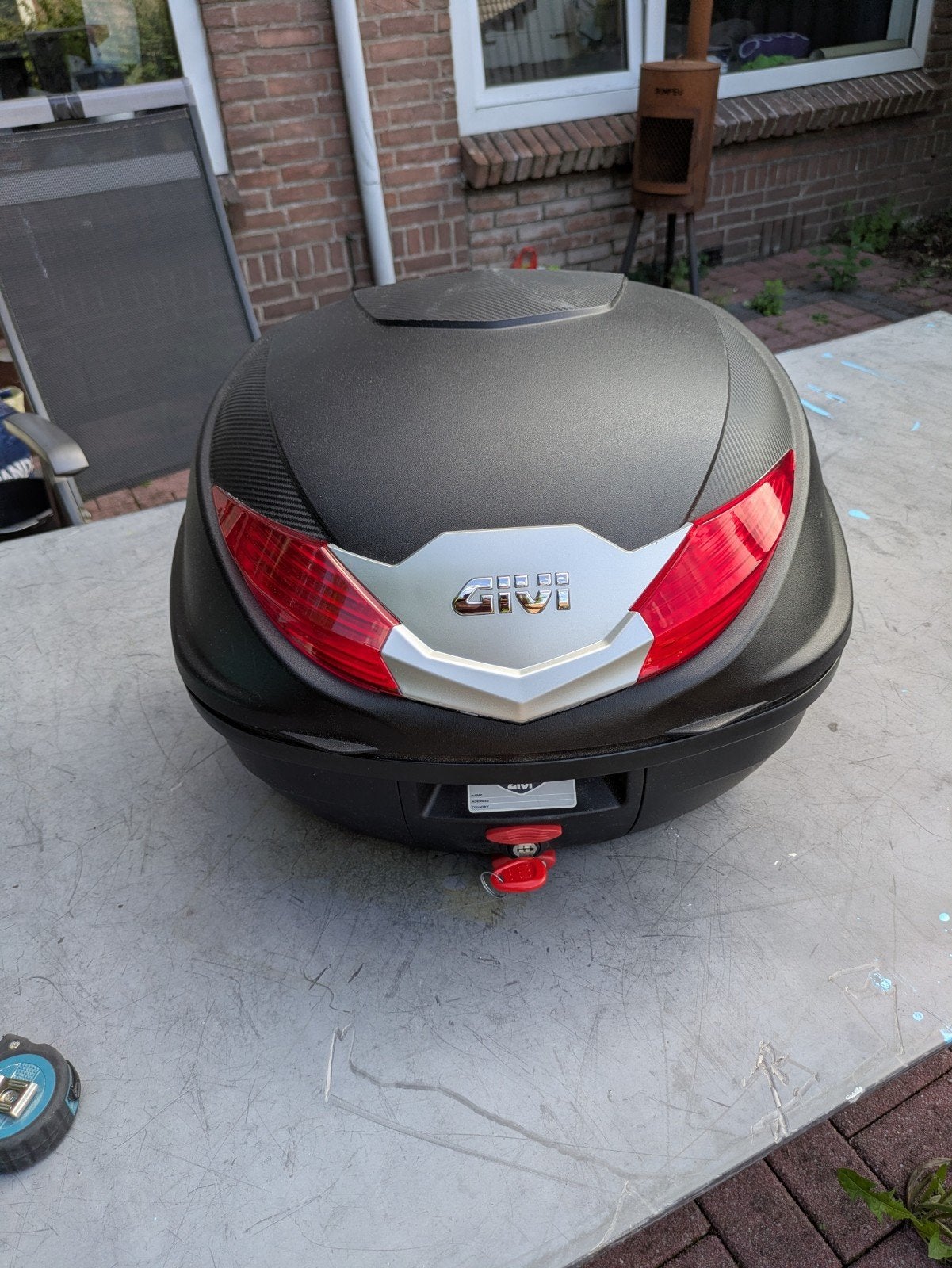 Givi B360N Monolock Topkoffer, Ophalen, Zo goed als nieuw