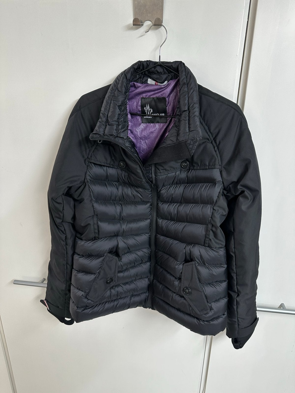 Nieuwe Moncler Grenoble Winterjas - Zwart maat L, Ophalen of Verzenden, Nieuw, Zwart