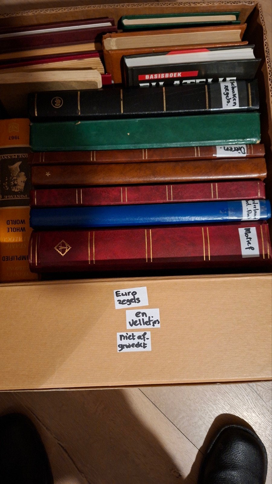 Verzameling postzegels uit nalatenschap., Postzegels en Munten, Postzegels | Volle albums en Verzamelingen, Ophalen of Verzenden
