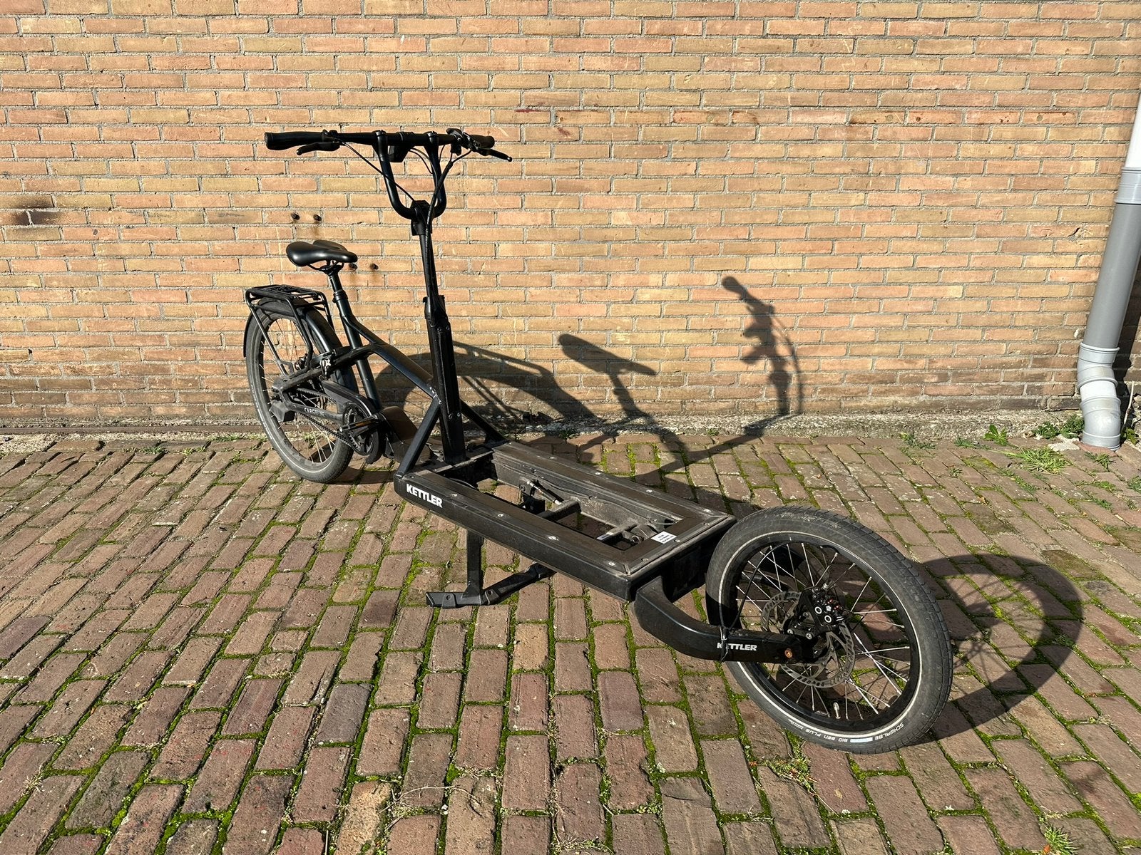 Kettler Alu-Rad Cargoline HT 800 E-Cargo – 2 accu’s 1250 Wh, Fietsen en Brommers, Fietsen | Bakfietsen, 4 kinderen of meer, Gebruikt