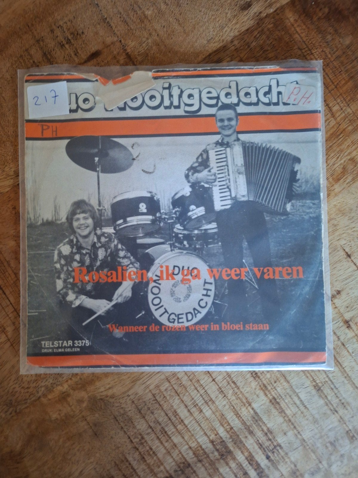 Herman Lippinkhof - Klokken Luiden Voor Marianne Single, Gebruikt, 7 inch, Ophalen of Verzenden, EP