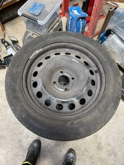 Stalen velgen C4 - 16 inch - st 108 - ET27, Auto-onderdelen, Banden en Velgen, Ophalen, Gebruikt, Velg(en), 16 inch